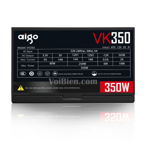 Nguồn Máy Tính Aigo VK350 350W Giá Rẻ