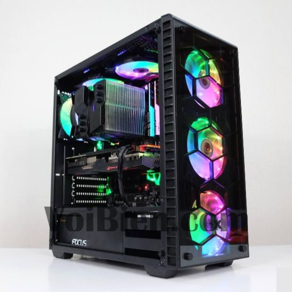 PC Gaming Tối Ưu Hóa Tốt Nhất (SSD 256GB ,Ram 64GB, 650W) - PCG00067 3 PC Gaming Màu Đẹp Rực Rỡ