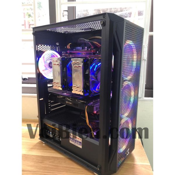 PC Gaming Tối Ưu Hóa Tốt Nhất (SSD 256GB ,Ram 64GB, 650W) - PCG00067 4 PC Gaming Tản Nhiệt Hiệu Quả